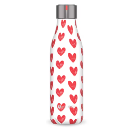 Botella Acero Inoxidable Corazón 500ml
